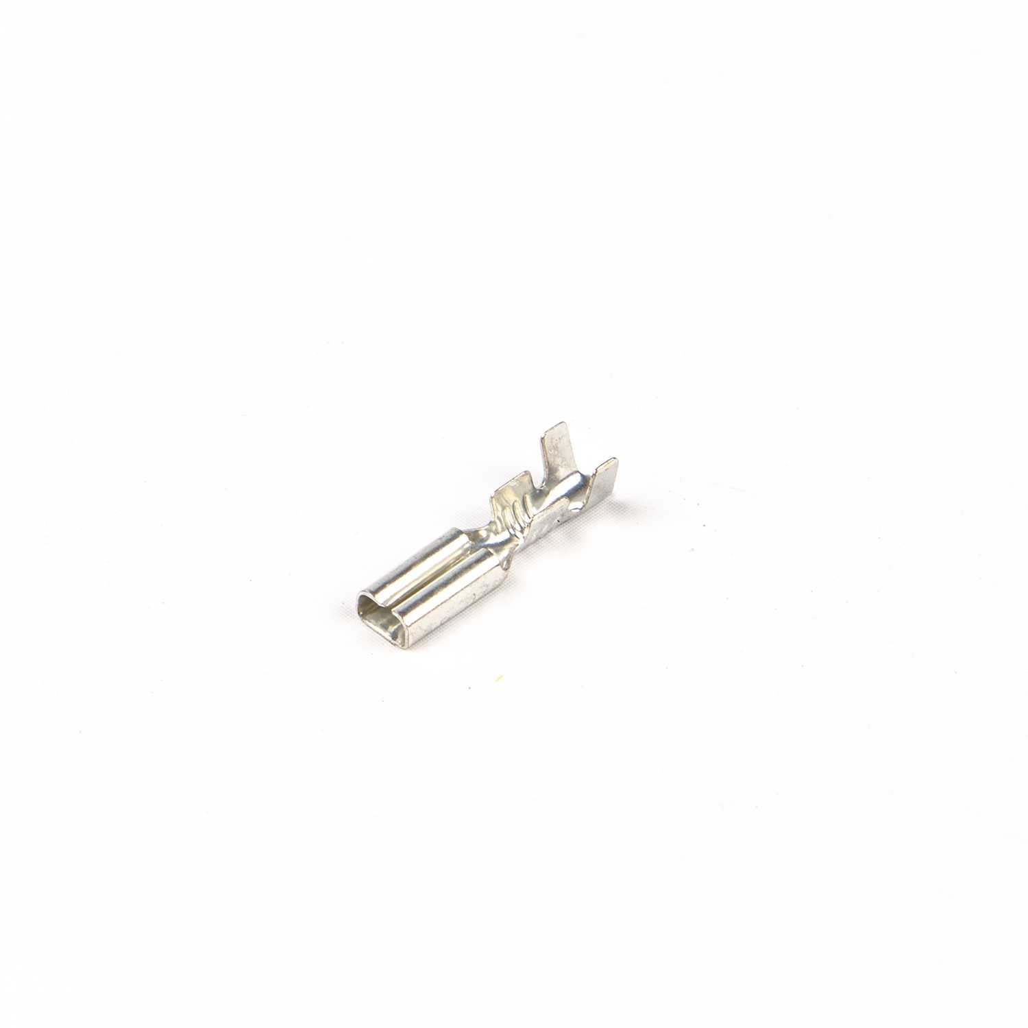 14410D.02 Vlakstekerhuls vertind messing 2,8X0,8 mm 0,5-1 mm2 (Zak 1000 stuks)