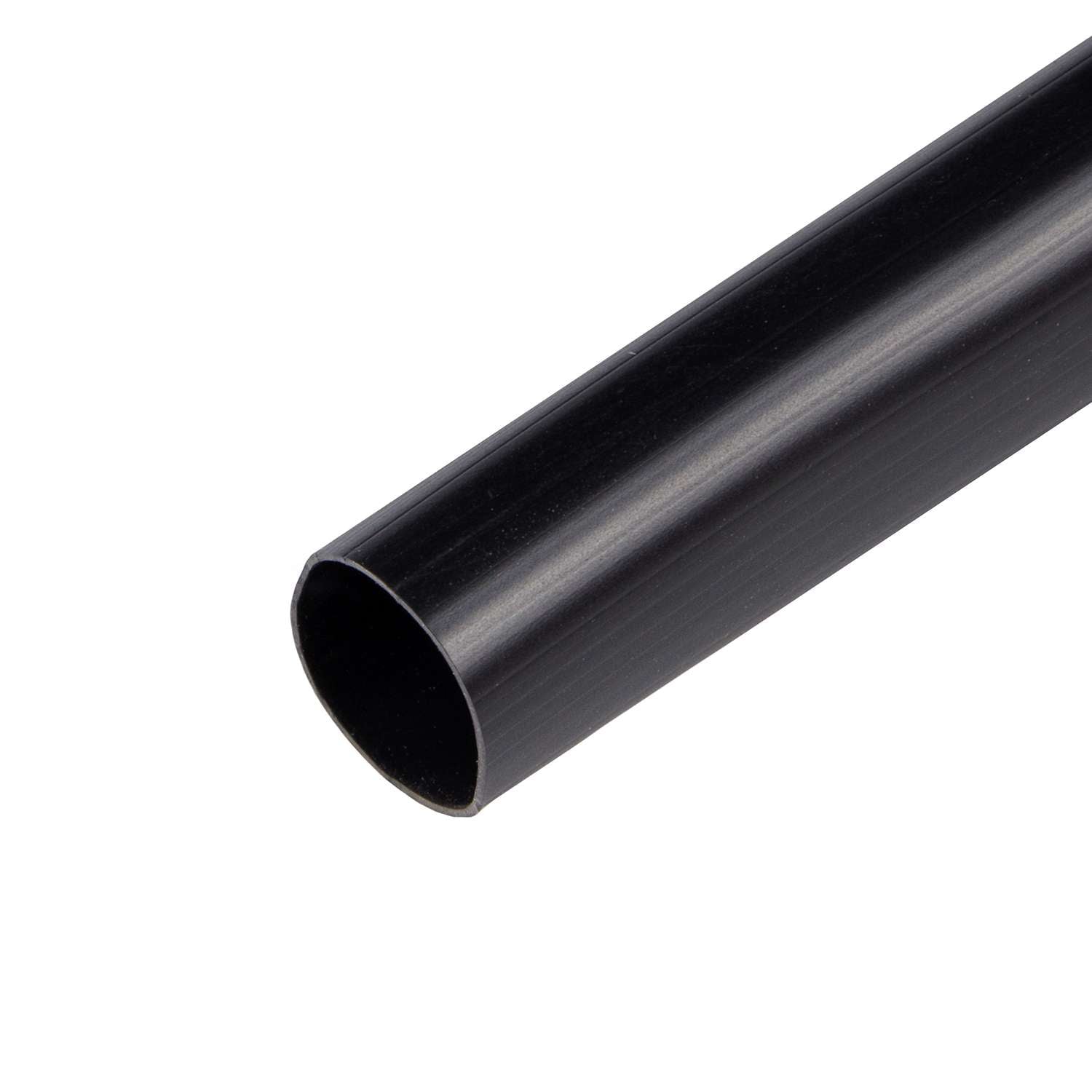 1139.0107SP PVC isolatiekous 70 graden 10X10,8 mm zwart (Reel 250 mtr)