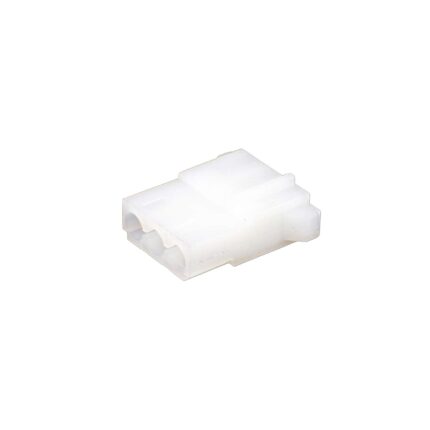 TE Commercial Mate-N-Lok 3P plug behuizing naturel (Zak 100 stuks)