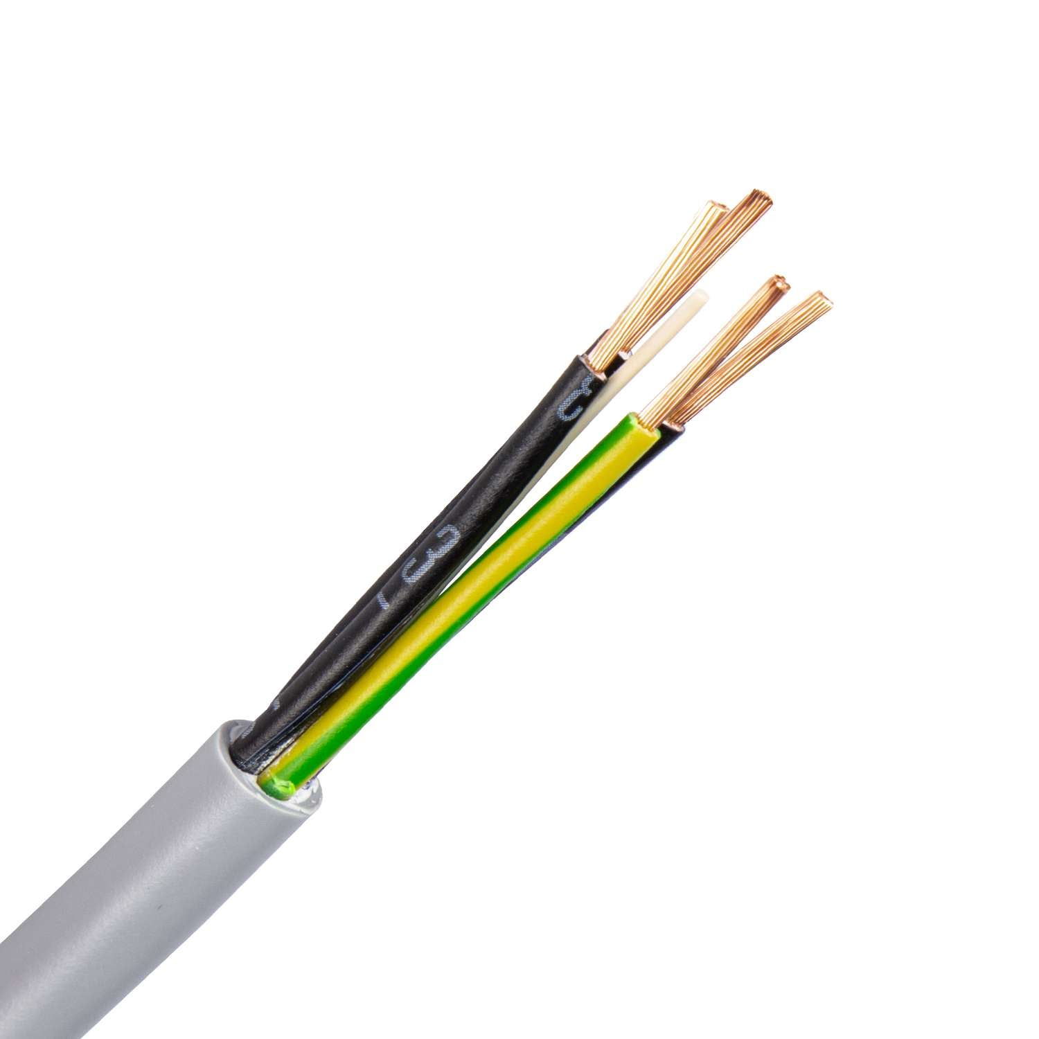 10063 Helukabel JZ-500 4G1,0 mm2 grijs (Ring 100 mtr)