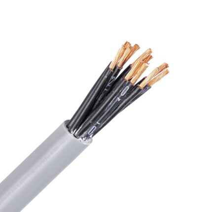 FLEX-OZ kabel (YSLY-OZ) 12X0,75 mm2 grijs (Eca) (Ring 100 mtr)