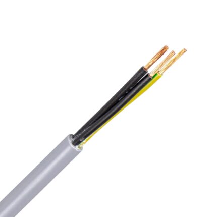 FLEX-JZ kabel (YSLY-JZ) 3G0,5 mm2 grijs (Eca) (Ring 100 mtr)