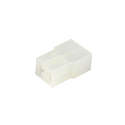 Connector 2P voor vrouw contact 6,3 mm (Zak 500 stuks)