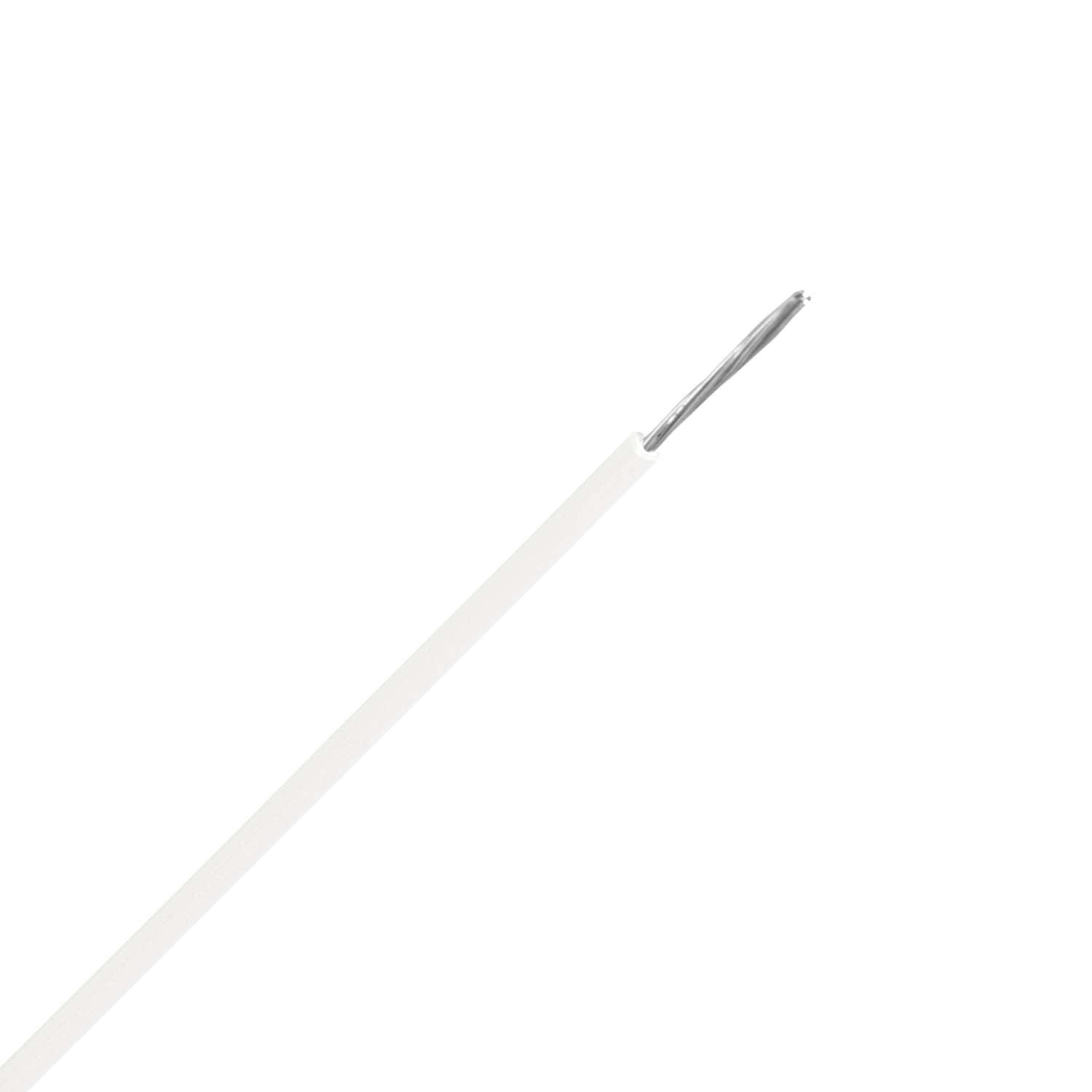 1193.0026H UL1061 snoer vertind 26 AWG wit (Haspel 305 mtr)
