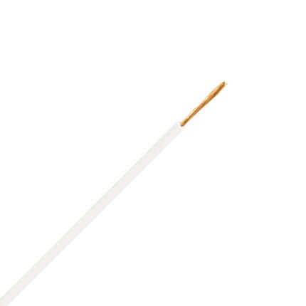Tri-Rated snoer 10,0 mm2 wit (Eca) (Haspel 100 mtr)