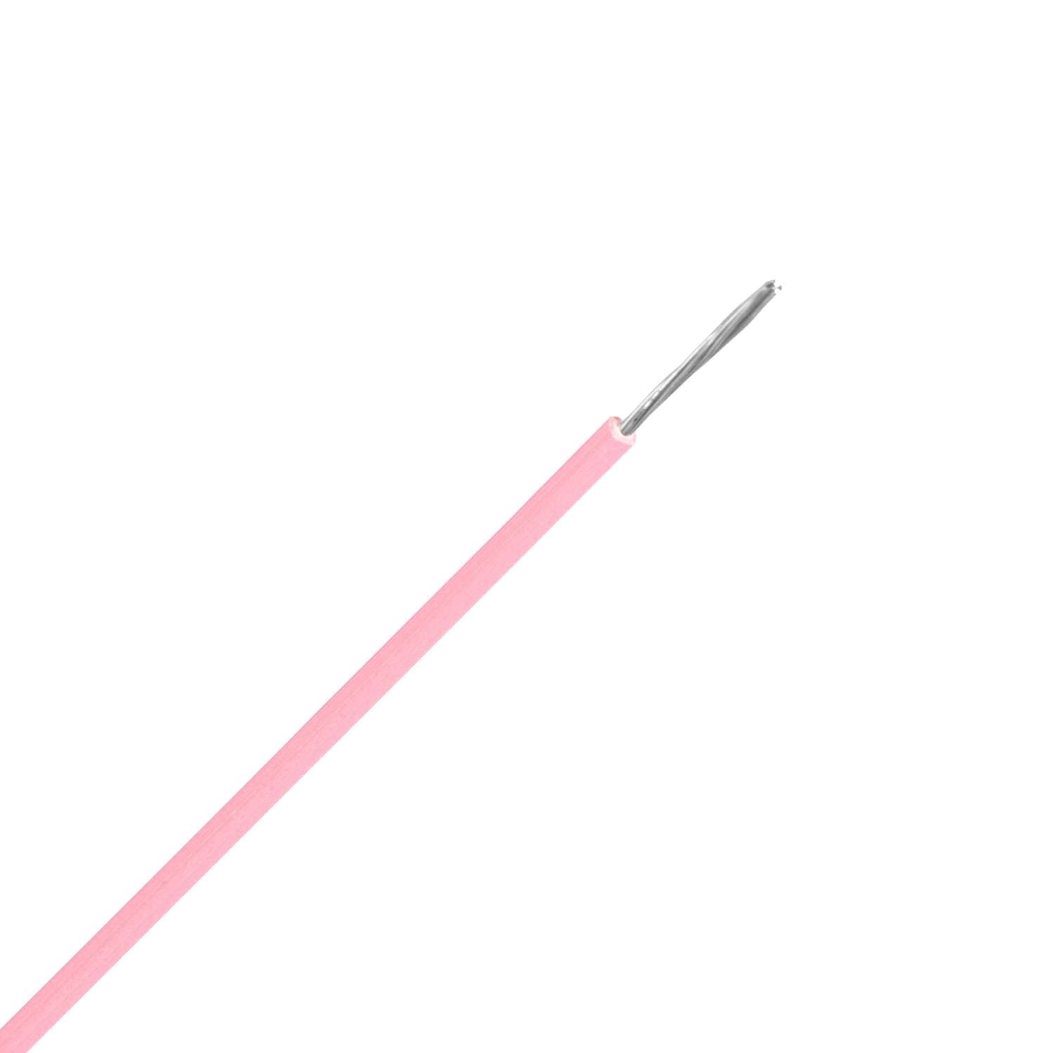 1193.0524H UL1061 snoer vertind 24 AWG roze (Haspel 305 mtr)