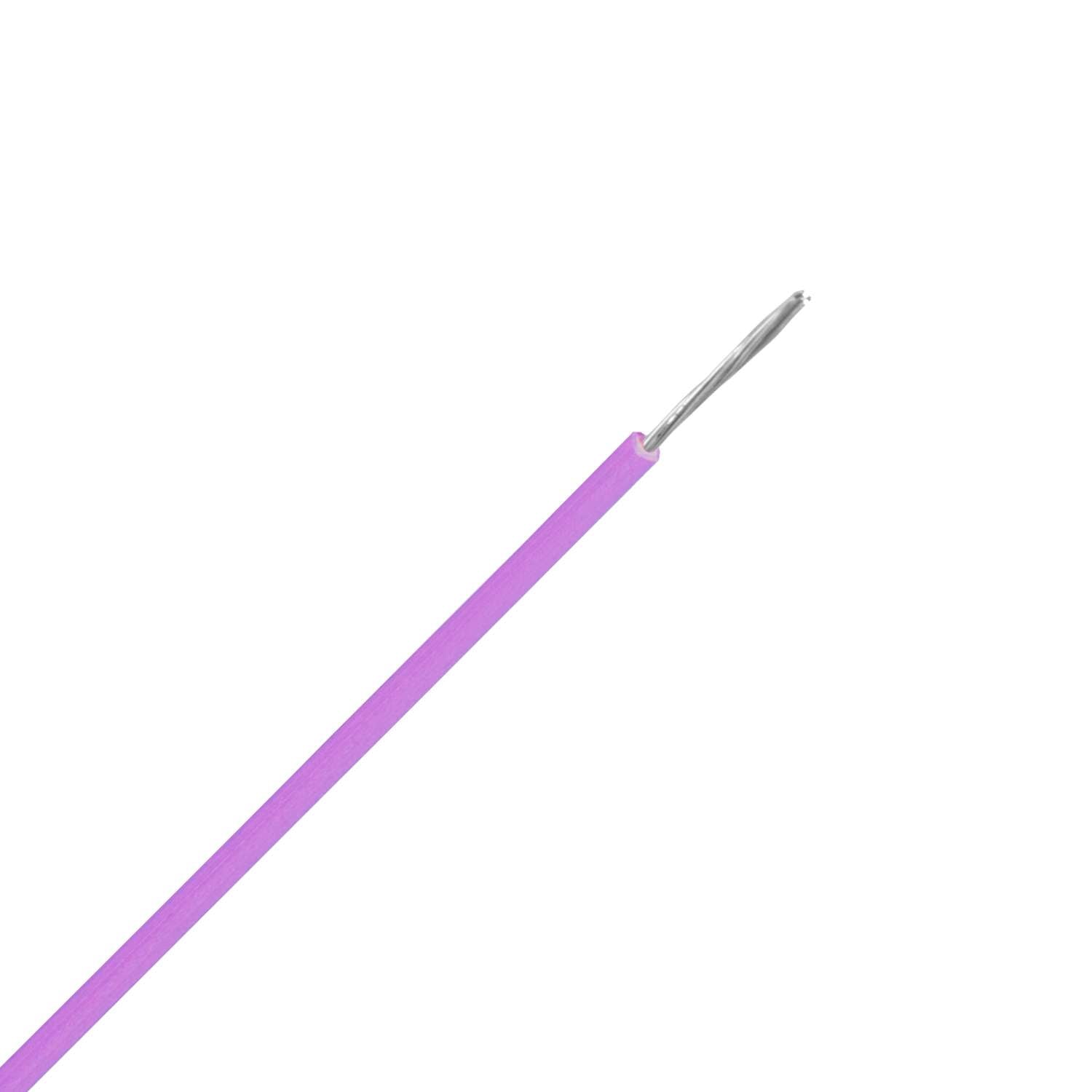 1117.09050R SIF siliconensnoer vertind 0,5 mm2 violet (Ring 100 mtr)
