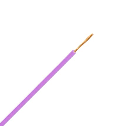 Eldra VDS snoer 90 graden (H07V2-K) 1,5 mm2 violet (Doosje 100 mtr)
