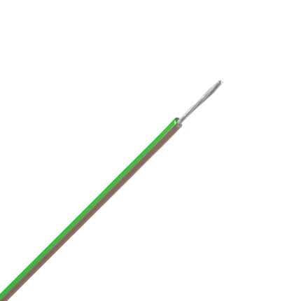 UL1569 snoer vertind 22 AWG bruin/groen (Haspel 305 mtr)