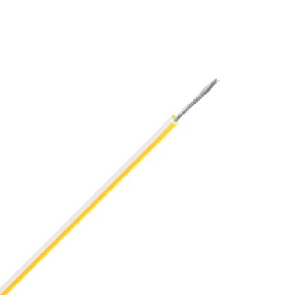 UL1569 snoer vertind 24 AWG wit/geel (Haspel 305 mtr)