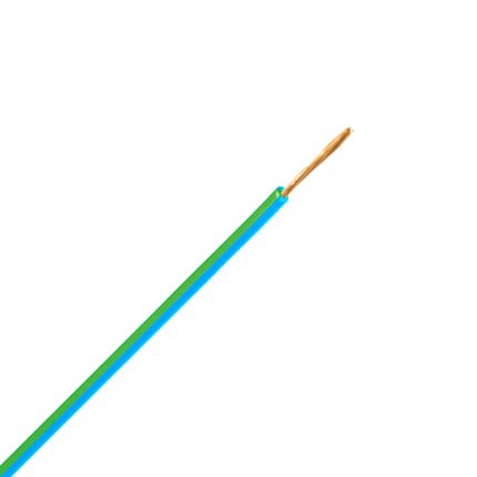 FLRY-B snoer 0,75 mm2 groen/blauw (Haspel 500 mtr)