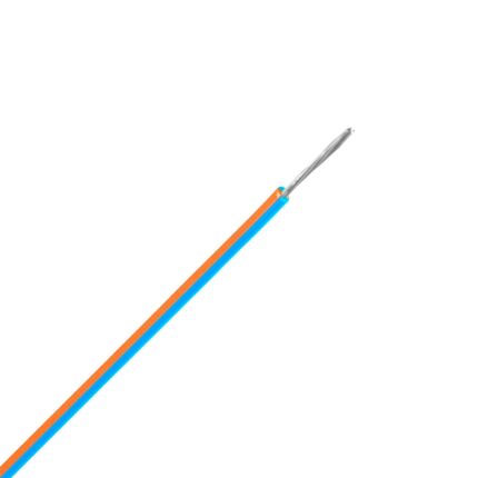 UL1569 snoer vertind 18 AWG blauw/oranje (Haspel 305 mtr)