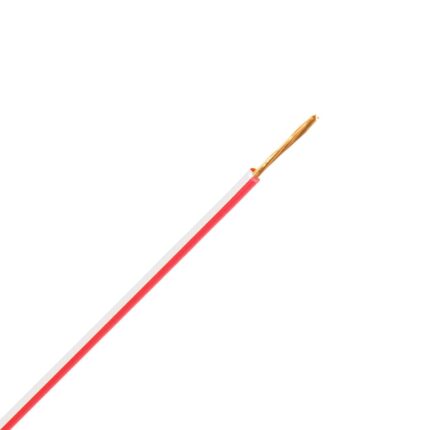FLRY-B snoer 1,0 mm2 rood/wit (Haspel 500 mtr)