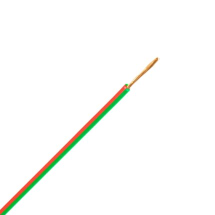 FLRY-B snoer 0,75 mm2 rood/groen (Ring 500 mtr)