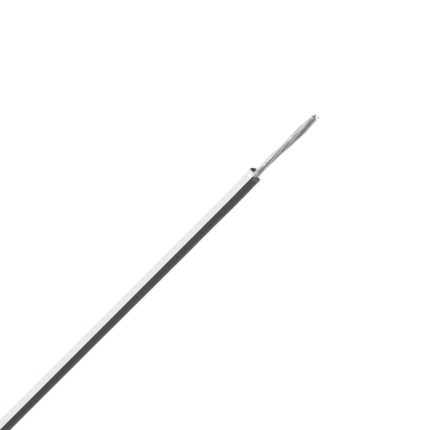 UL1569 snoer vertind 20 AWG wit/zwart (Haspel 305 mtr)