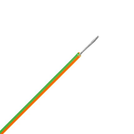 UL1569 snoer vertind 22 AWG oranje/groen (Tonnetje 4500 mtr)