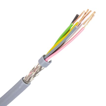 LiYCY kabel 6X0,25 mm2 grijs (Eca) (Ring 100 mtr)