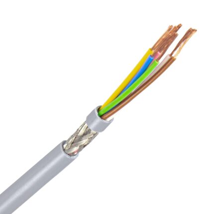 LiYCY kabel 7X0,34 mm2 grijs (Eca) (Ring 100 mtr)