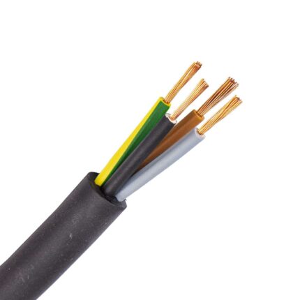H07RN-F (Neopreen) kabel 4G6,0 mm2 zwart (Eca) (mtr)