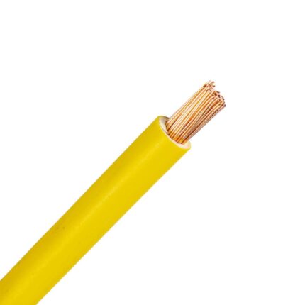 Tri-Rated snoer 16 mm2 geel/groen (Eca) (Haspel 100 mtr)