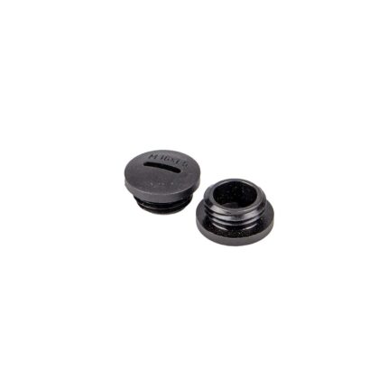 Blindstop M16X1,5 mm zwart (Zak 100 stuks)