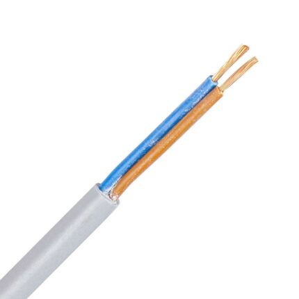 FLEX-OB kabel (YSLY-OB) 2X0,75 mm2 grijs (Eca) (Ring 100 mtr)