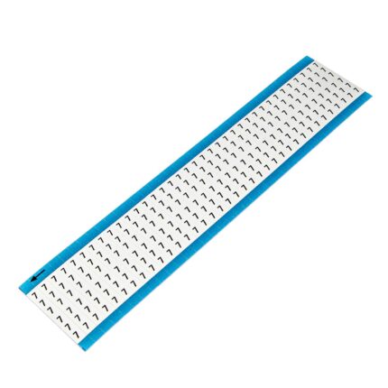 Etiket 38X6 mm wit opdruk "7" (25 kaarten a 36 stuks) (900 stuks)