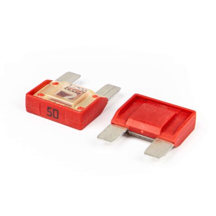 Zekering maxi 50 A 29 mm rood (10 stuks)
