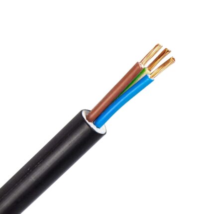 RZ1-K kabel 3G2,5 mm2 zwart (Haspel 500 mtr)