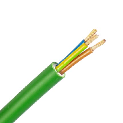 RZ1-K kabel 3G2,5 mm2 groen (B2ca-s1ad1a1) (Haspel 500 mtr)