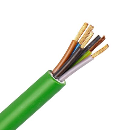 RZ1-K kabel 5G2,5 mm2 groen (Ring 100 mtr)