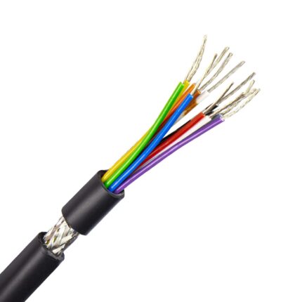 LiYCY UL kabel 12X24 AWG zwart (Ring 100 mtr)