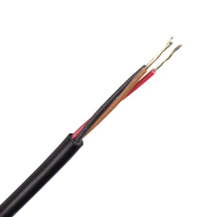 LiYY UL2464/2517 kabel 3X20 AWG zwart (Ring 100 mtr)