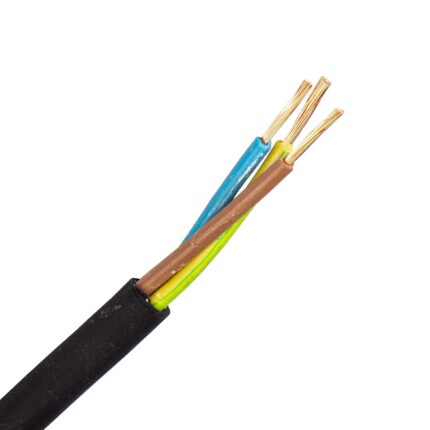 RTPR kabel 3G1,5 mm2 zwart (Haspel 500 mtr)