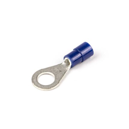 Ringkabelschoen M4 nylon blauw zonder extra verstevigingshuls (Zak 100 stuks)
