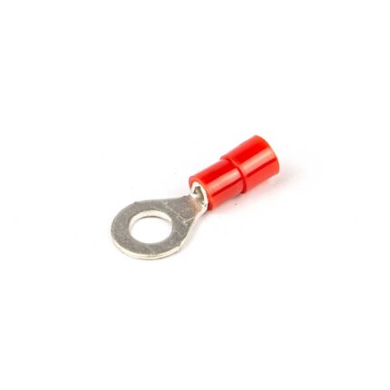 Ringkabelschoen M5 nylon rood zonder extra verstevigingshuls (Zak 1000 stuks)