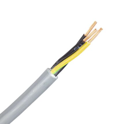 HSLH-JZ kabel 3G0,5 mm2 grijs (Cca) (Ring 100 mtr)