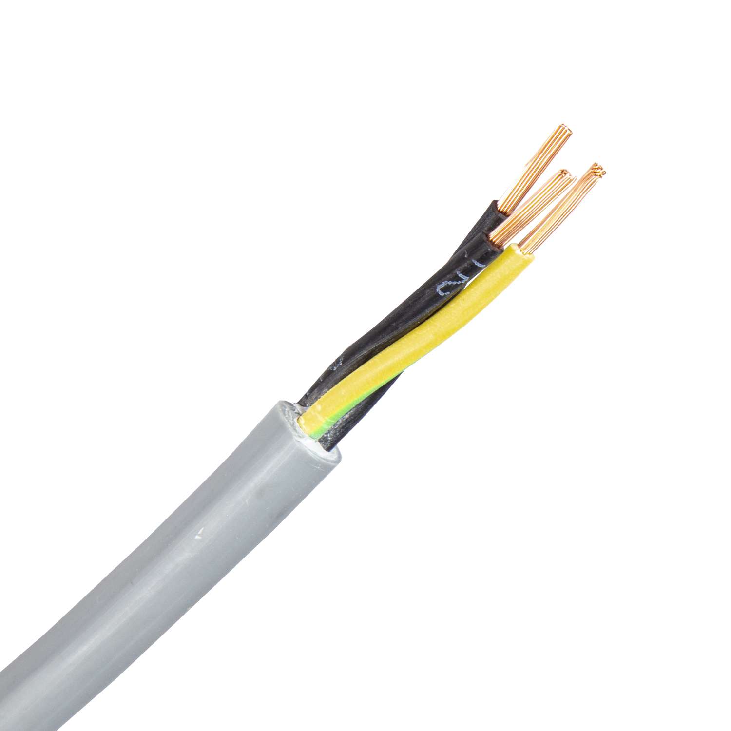 1425.3G050GR/CCA HSLH-JZ kabel 3G0,5 mm2 grijs (Cca) (Ring 100 mtr)