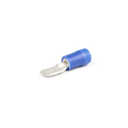 Vlaksteker 6,3X0,8 mm blauw (Zak 1000 stuks)
