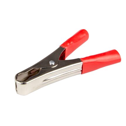 Krokodillenklem 300 A 140 mm rood (10 stuks)