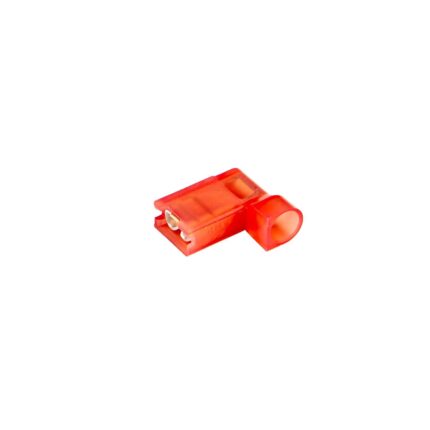 Ultra-Fast receptacles volledig geïsoleerd 4,8X0,8 mm rood (1000 stuks)
