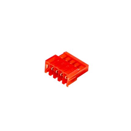 TE MTA-100 connector closed end 5P 22 AWG rood (250 stuks)