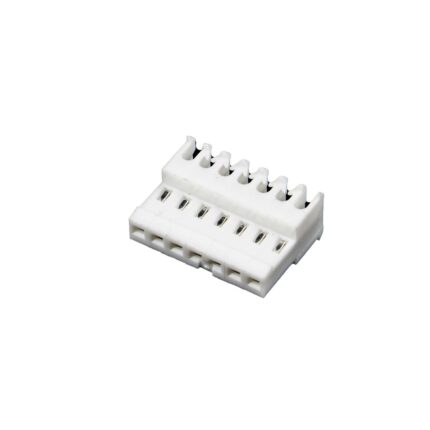 TE MTA-100 connector feed through 24 AWG 7P wit (Zak 500 stuks)