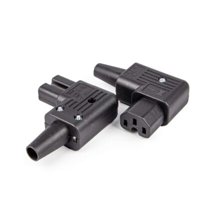 SCHURTER AC connector (1 stuk)