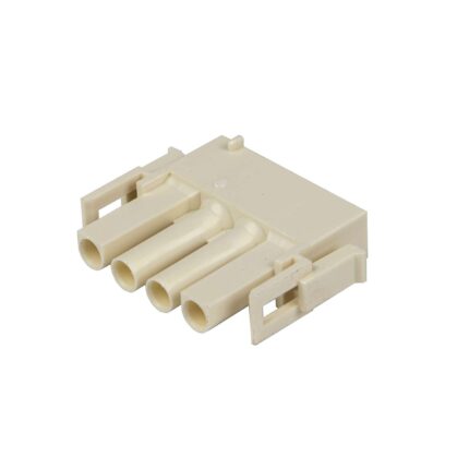 TE Mate-N-Lok plug behuizing 4P UL94V-0 GWIT (Zak 100 stuks)