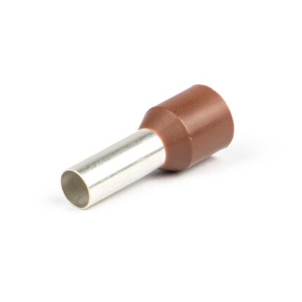 Adereindhuls geïsoleerd 25,0X16 mm bruin (Zak 50 stuks)