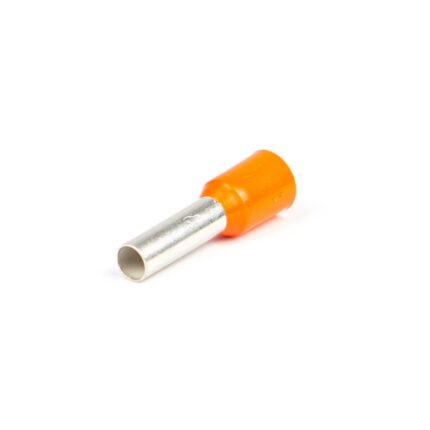 Adereindhuls geïsoleerd 4,0X18 mm oranje (Zak 100 stuks)