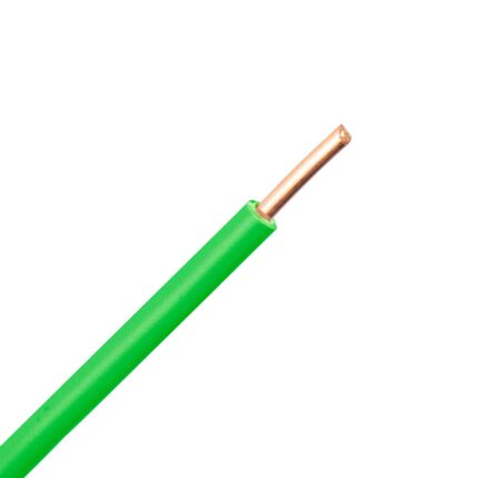 VMD draad (H05V-U) 1,0 mm2 groen (Eca) (Doosje 100 mtr)