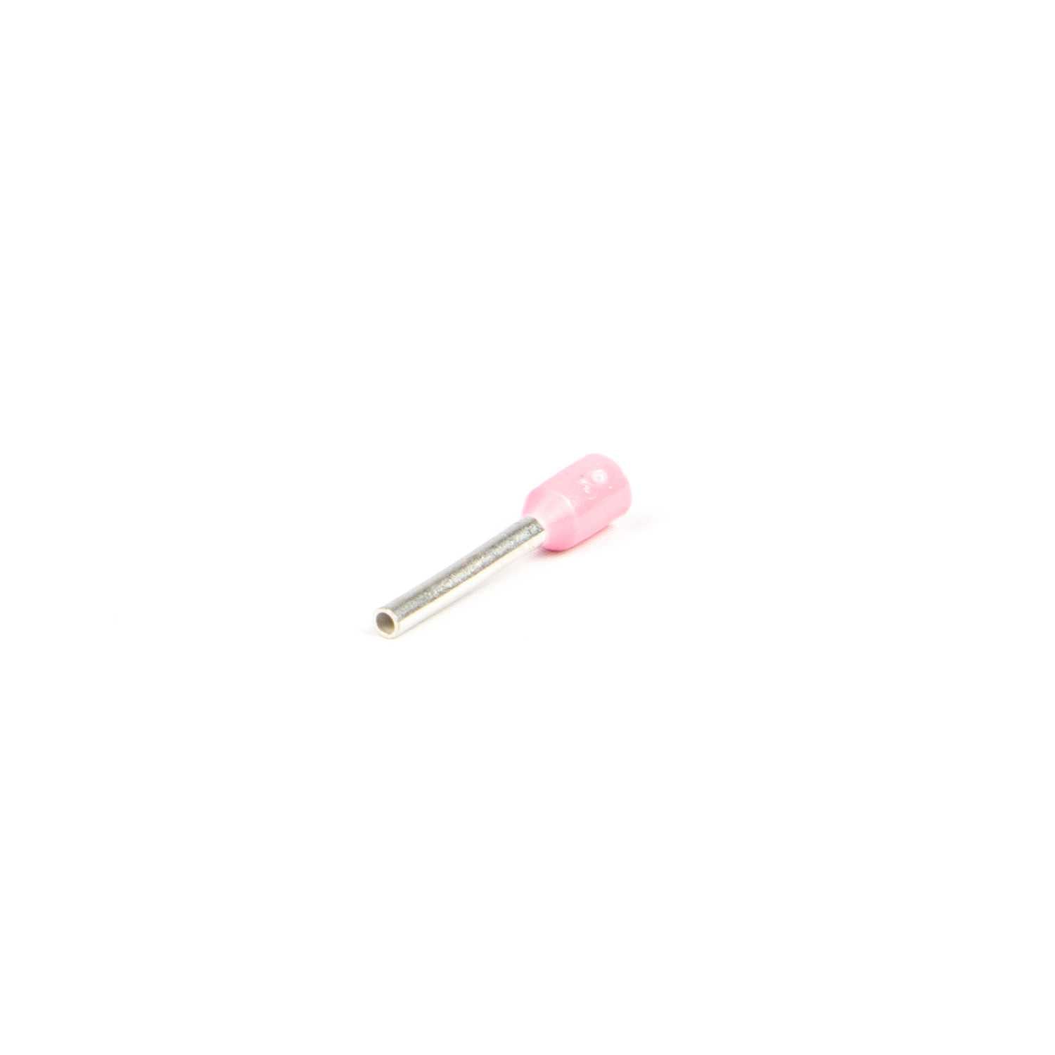 11.03408-T1 Adereindhuls geïsoleerd 0,34X8 mm roze (Zak 500 stuks)