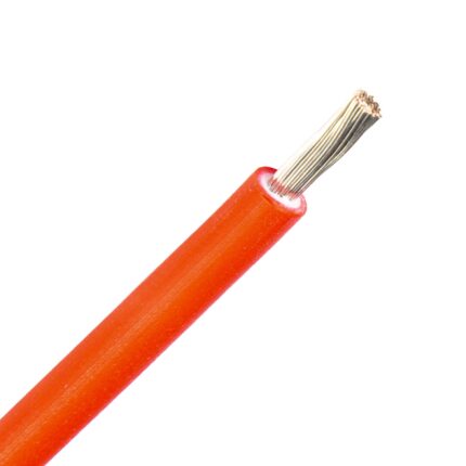 Solar kabel (H1Z2Z2-K) 6,0 mm2 rood (Dca-s2d2a1) (Haspel 500 mtr)